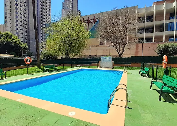 Apartment Alhambra Rincon De Loix Benidorm-Sea View-Free Parking, Wi-Fi, Pool, New Air Conditioning