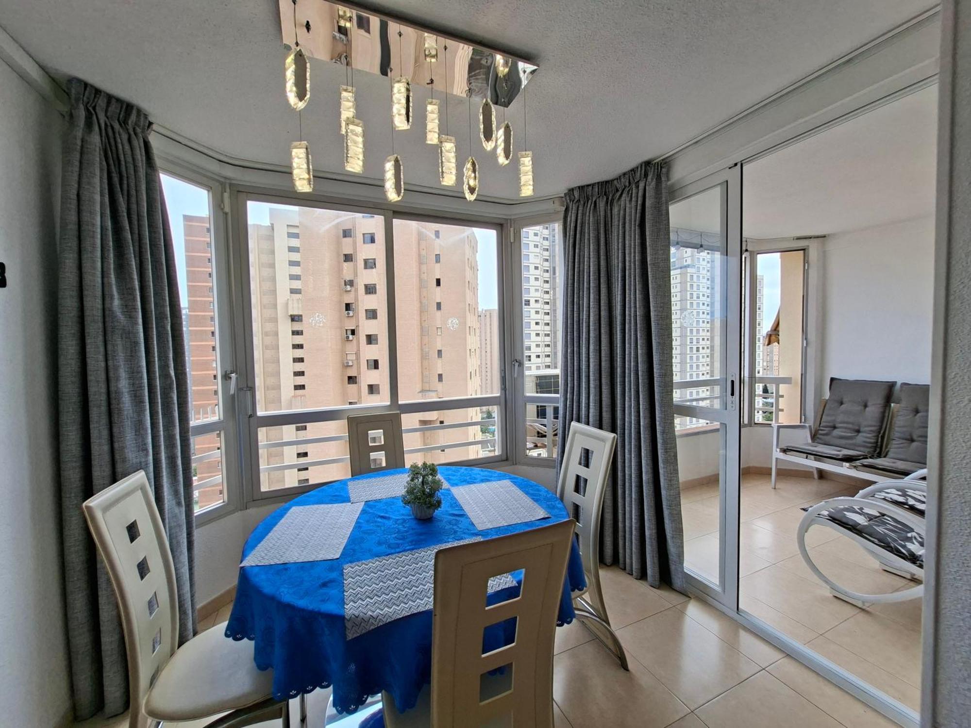 Alhambra Rincon De Loix Benidorm-sea View-free Parking, Wi-fi, Pool, New Air Conditioning * Benidorm